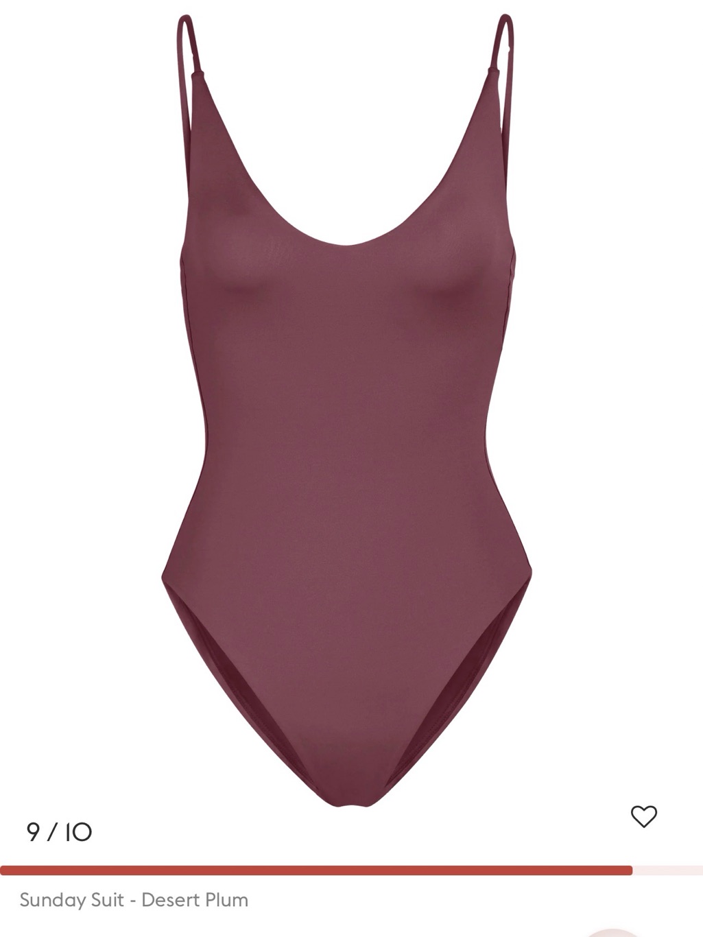 Left On Friday Sunday Suit Medium Tall In Desert Plum